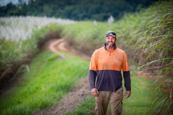 Photography of four farmers in the Innisfail and Euramo districts for Keep Left and Green Collar for the Reef Credits scheme.